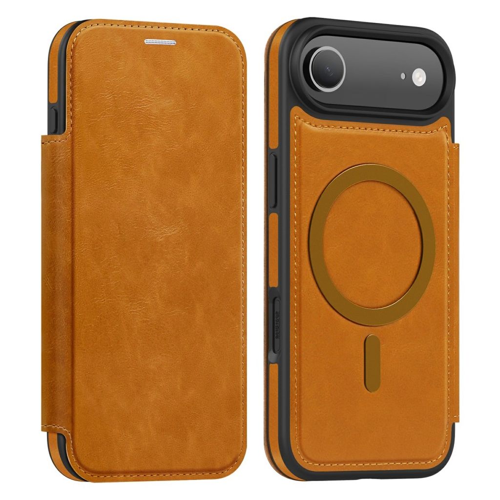iPhone 17 Air MagSafe Cover with Card Slots - Brown