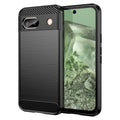Google Pixel 8a Carbon Fiber Texture Cover - Black — Google