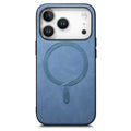 iPhone 18 Pro Max/17 Pro Max MagSafe Case in PU-leather - Blue — Övrigt