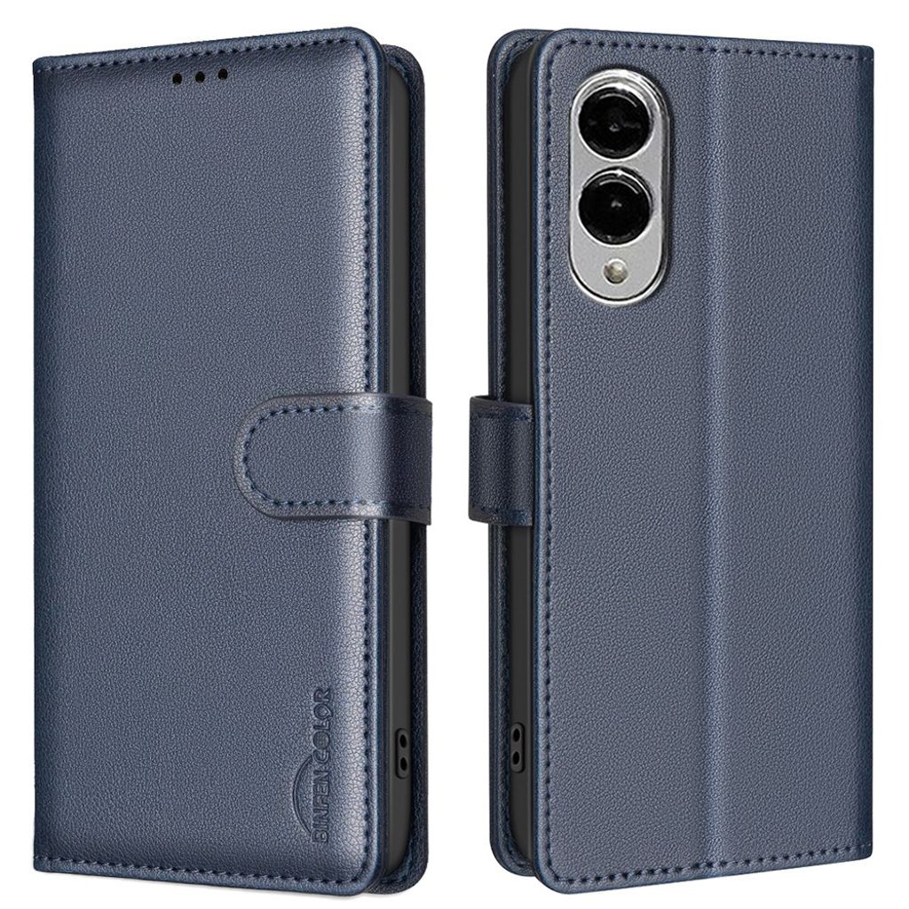 BINFEN COLOR BF32 Samsung Galaxy S25 Edge Cover RFID Blocking - Blue — BINFEN