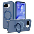 Google Pixel 10a Silicone MagSafe Case Ring Holder - Blue — Google