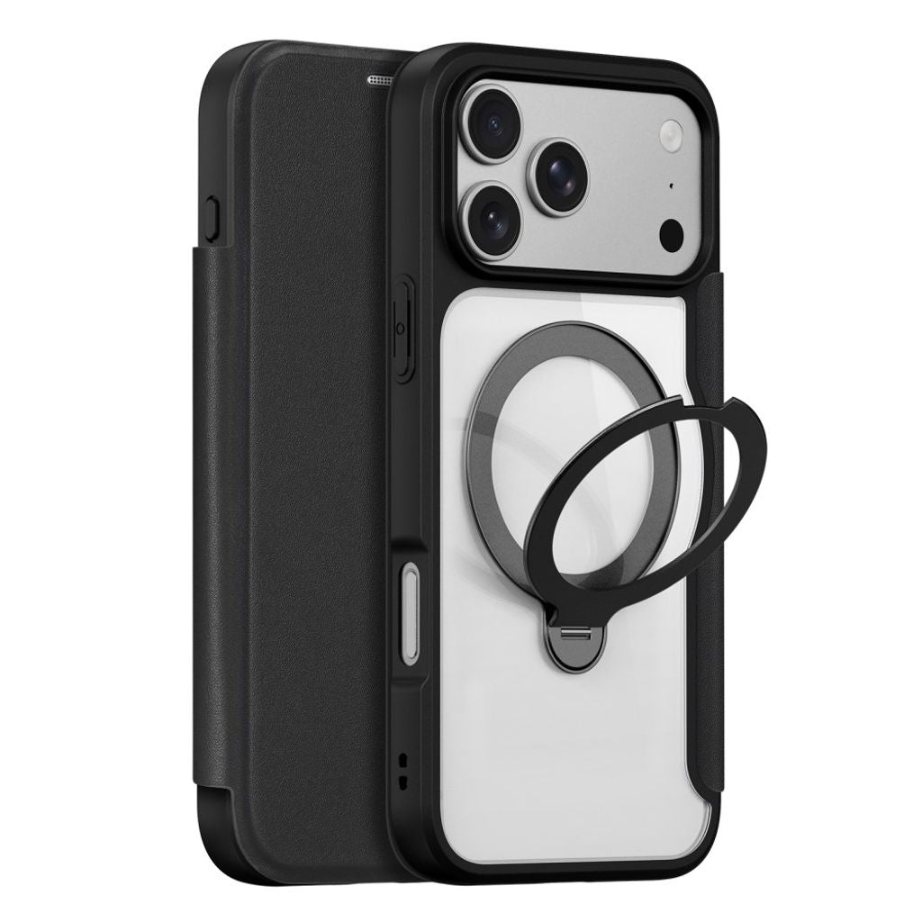 DUX DUCIS iPhone 18 Pro Max/17 Pro Max MagSafe Cover with Ring Stand - Black — DUX
