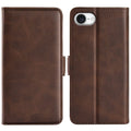 iPhone 17e/16e Wallet Cover - Brown — Övrigt
