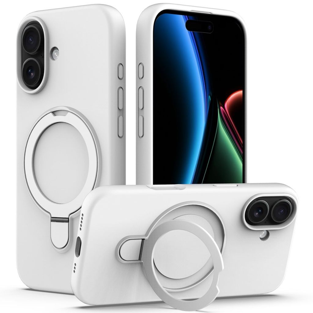 iPhone 17 Case MagSafe Kickstand - White