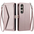 Sony Xperia 1 VII Cover with Carrying strap - Rose gold