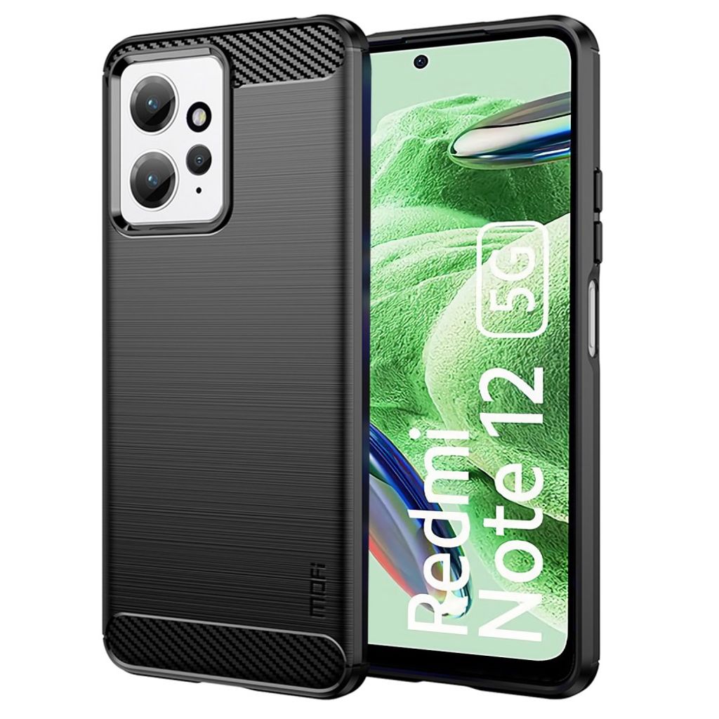 MOFI Xiaomi Redmi Note 12 4G Case in TPU - Black — MOFI
