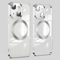 iPhone 13 Magnetic TPU Case MagSafe Compatible - Silver — Övrigt