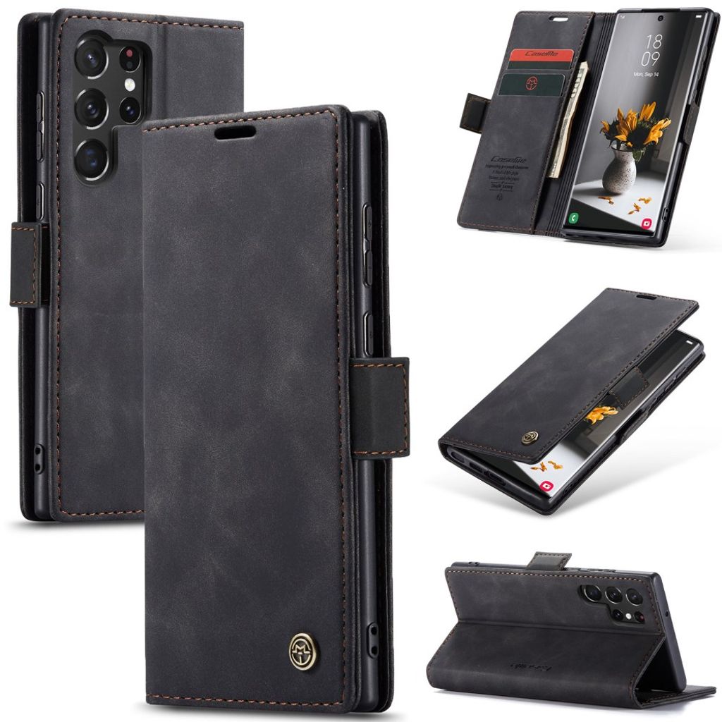 CASEME Samsung Galaxy S24 Ultra phone cover - Black — CASEME