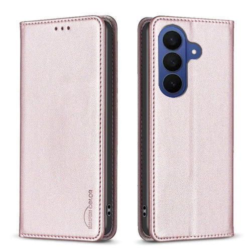 BINFEN COLOR Samsung Galaxy A37 5G Wallet Cover Stand Card Slots - Rose Gold — BINFEN