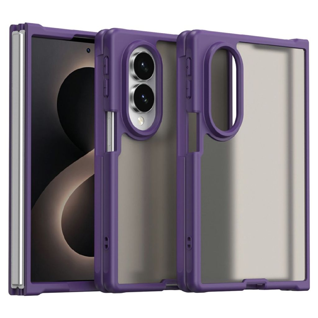 Samsung Galaxy Z Fold8 Frosted Case - Purple — Samsung
