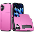 iPhone 16 Case with Card Slot - Pink — Övrigt