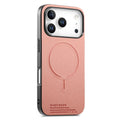 iPhone 18 Pro Max/17 Pro Max MagSafe Case with Textile Back - Pink — Övrigt