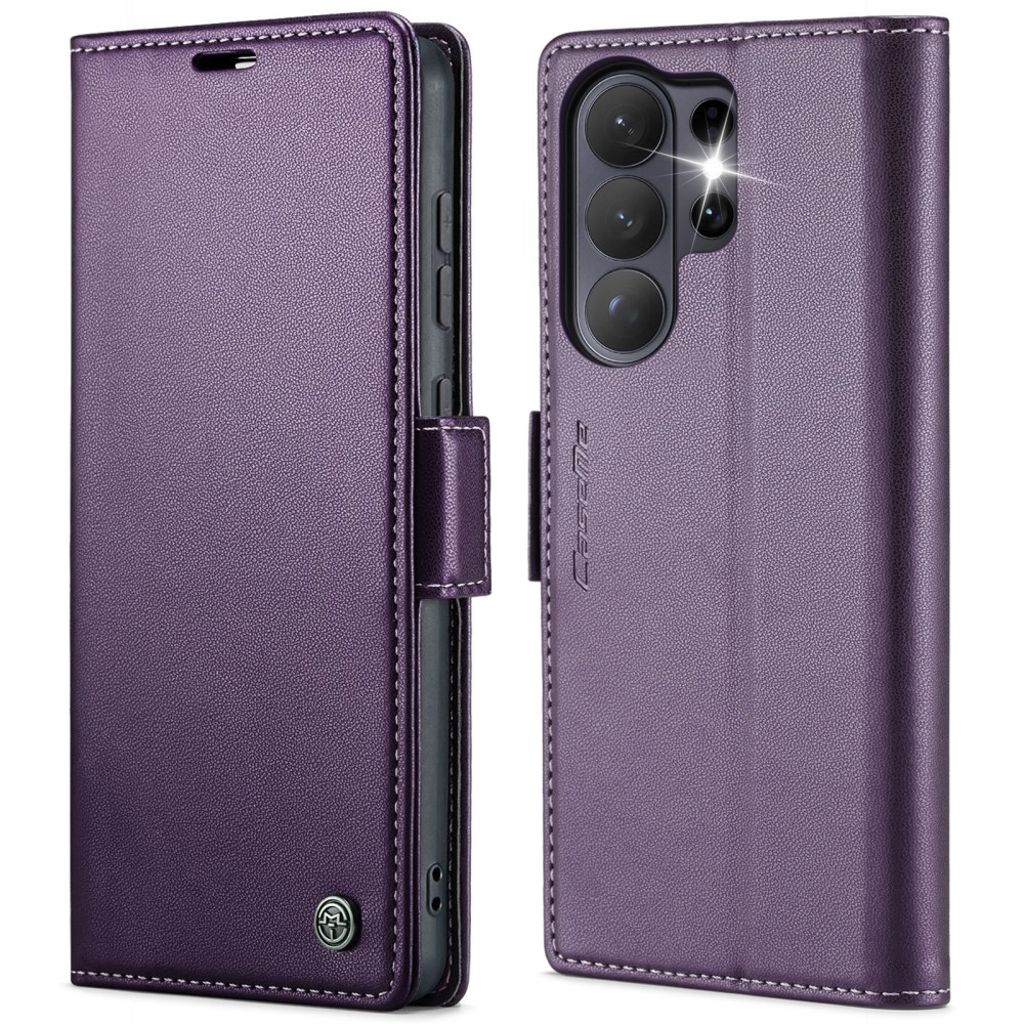 CASEME Samsung Galaxy S26 Ultra Wallet Cover RFID Blocking - Purple