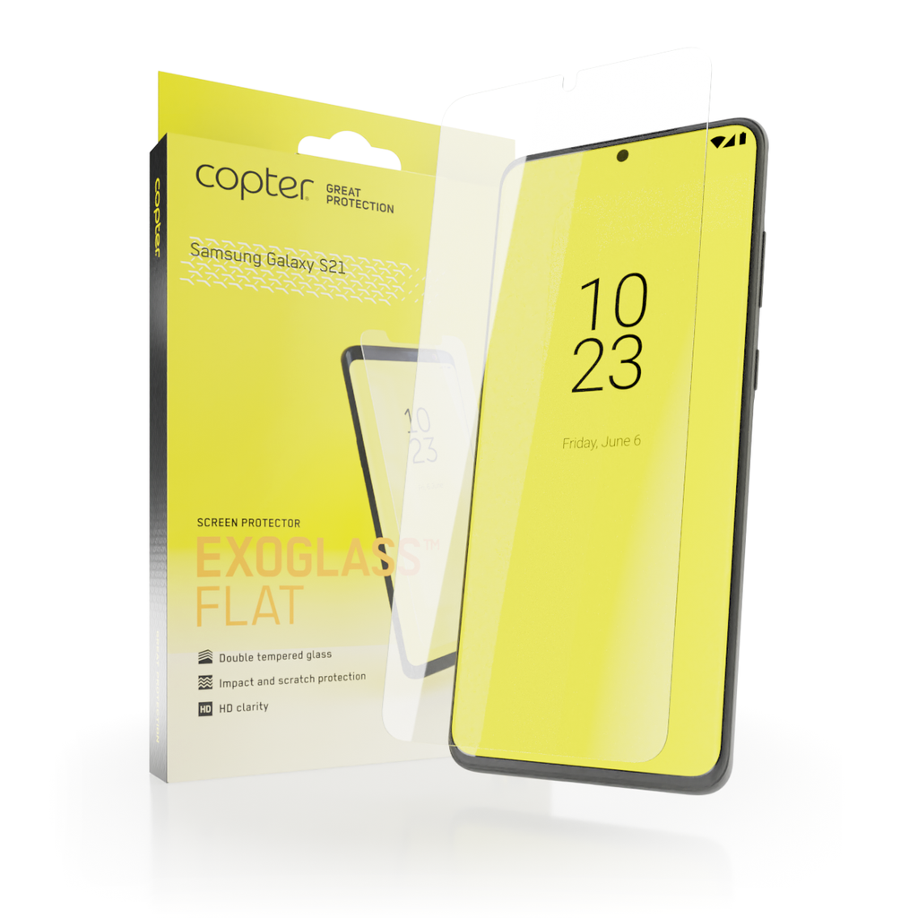 Samsung Galaxy S21 5G Copter Exoglass Screen Protector — Copter