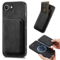 iPhone 17e/16e MagSafe Case with Wallet - Black — Övrigt