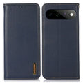 KHAZNEH Google Pixel 11 Pro XL Wallet Cover RFID Blocking - Blue — KHAZNEH