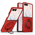 Samsung Galaxy Z Flip8 MagSafe Case with Ring Stand - Red — Samsung