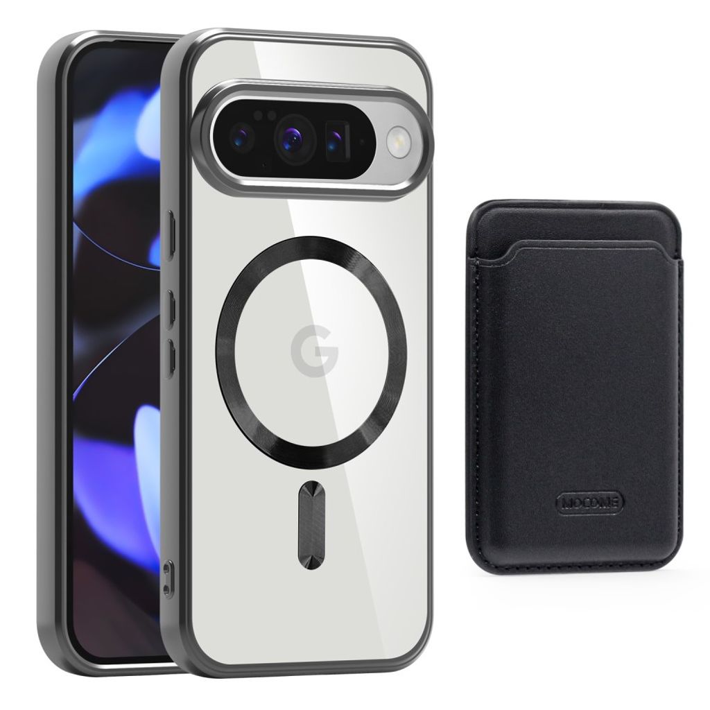 Google Pixel 10 / 10 Pro Case with Wallet - Black — Google