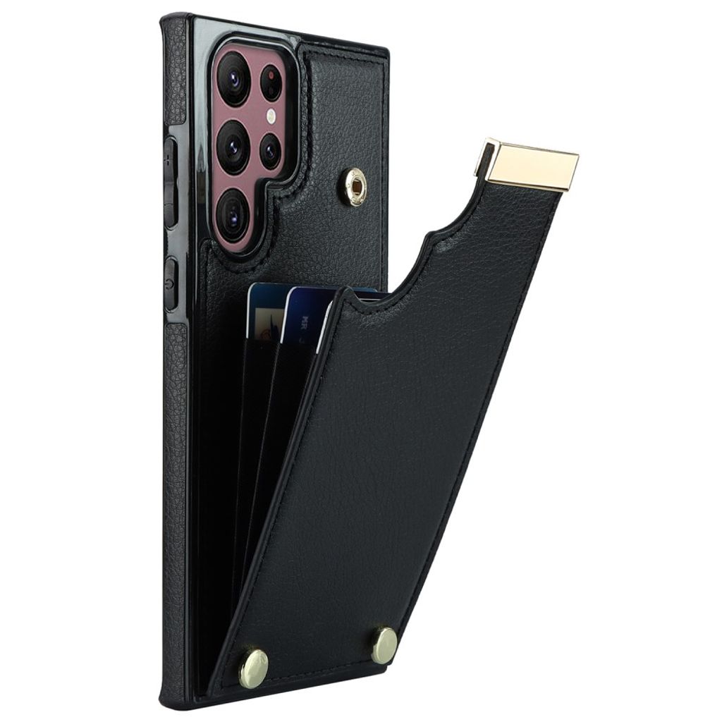 Samsung Galaxy S26 Ultra Case with Card Holder - Black — Samsung