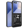 Samsung Galaxy Z Flip7 5G Case with Stand - Black