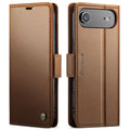 CASEME iPhone Air Cover with Card Slots - Brown