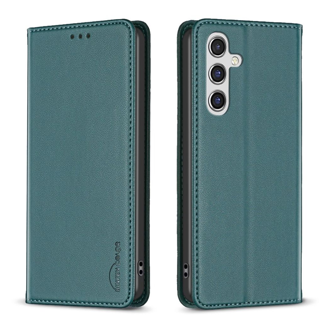 BINFEN COLOR Samsung Galaxy S25 FE Cover with Stand - Green