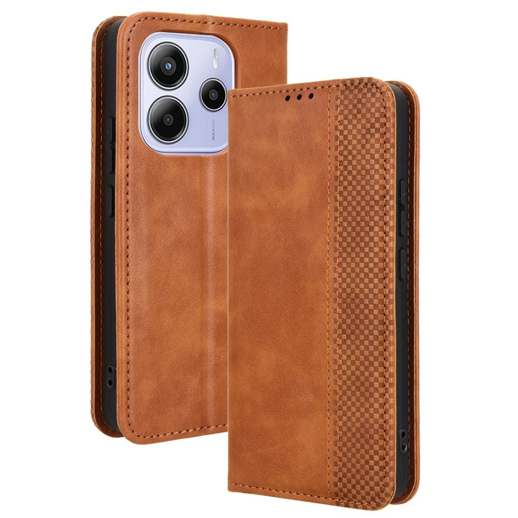 Xiaomi Redmi Note 14 4G Wallet Cover - Brown — Xiaomi