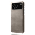 Case in PU Leather iPhone 18 Pro Max, iPhone 17 Pro Max - Grey — Övrigt