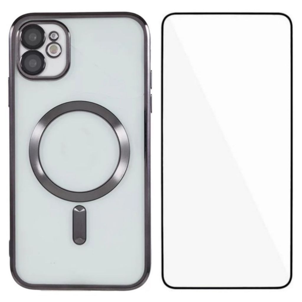 iPhone 11 MagSafe Compatible Case with Screen Protector – Black — Övrigt