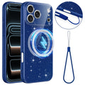 iPhone 17 Pro Max Glitter MagSafe Case - Blue — Övrigt