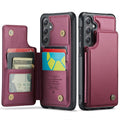 CASEME Samsung Galaxy S25 FE Wallet Case - Red — CASEME