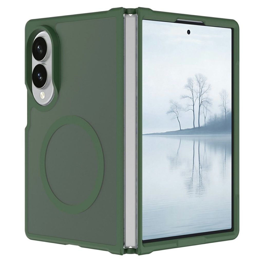 Samsung Galaxy Z Fold8 MagSafe Case with Acrylic Back - Green — Samsung