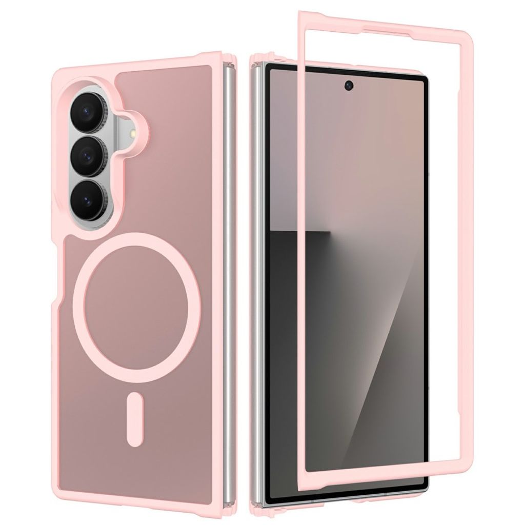 Samsung Galaxy Z Fold8 Ultra MagSafe Case with Acrylic Back - Pink — Samsung