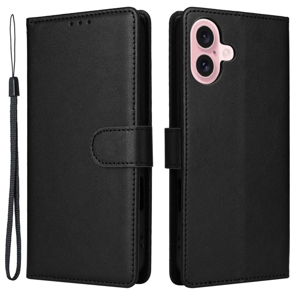 iPhone 16 wallet cover - Black — Övrigt