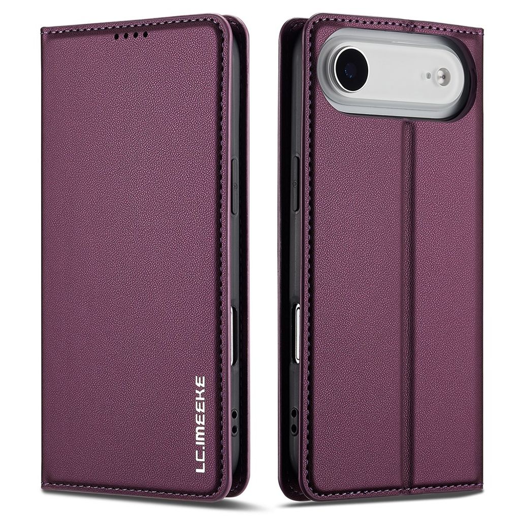 LC.IMEEKE iPhone Air Wallet Cover - Purple