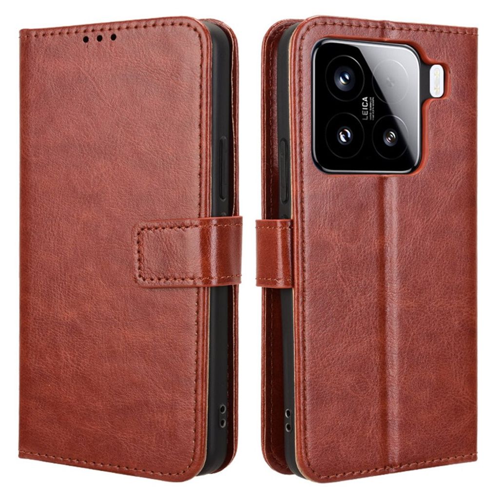 Xiaomi 15 Cover with Stand - Brown — Xiaomi