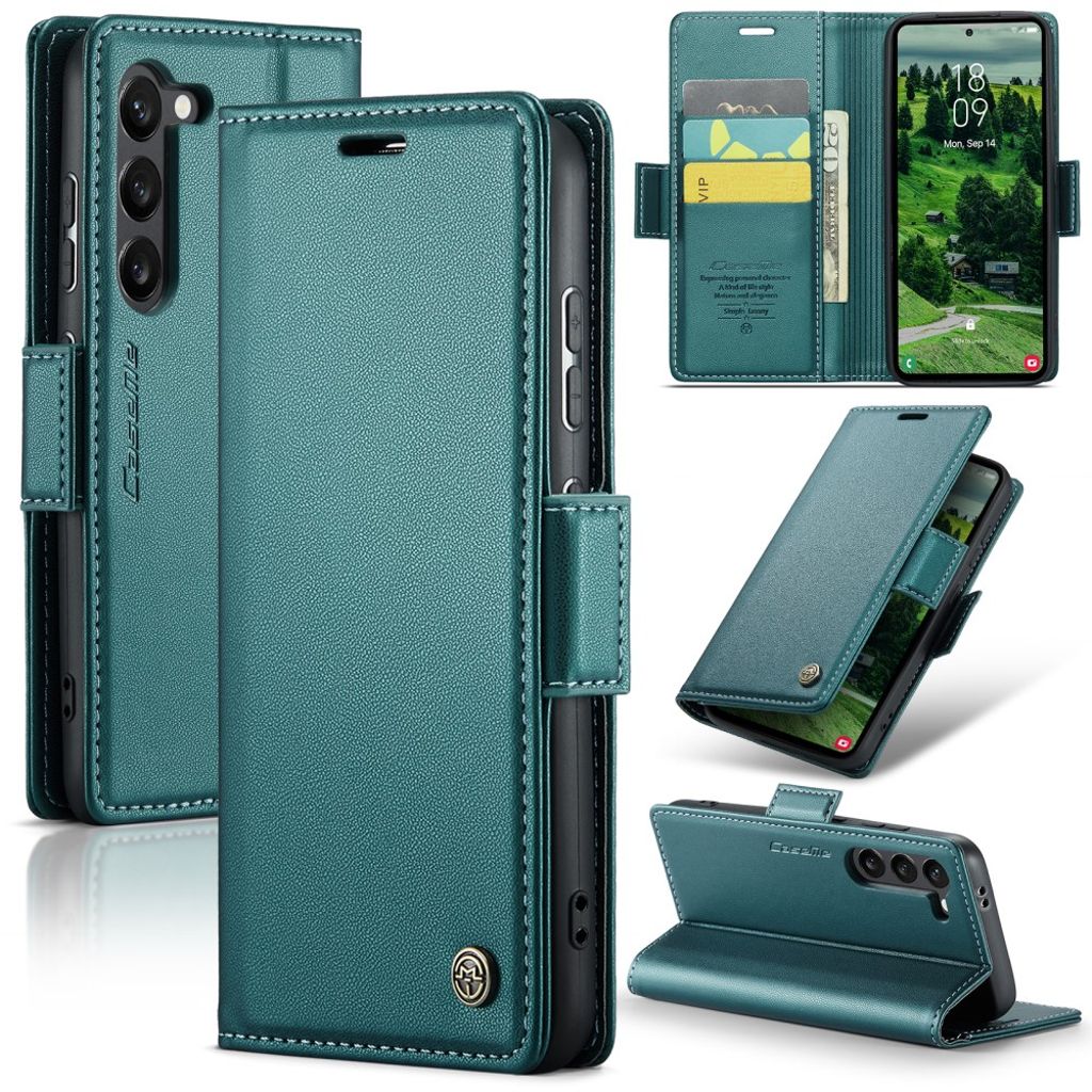 CASEME Samsung Galaxy S25 Wallet Cover - Green — CASEME