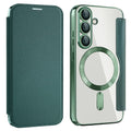 Samsung Galaxy S25 MagSafe compatible Cover - Green