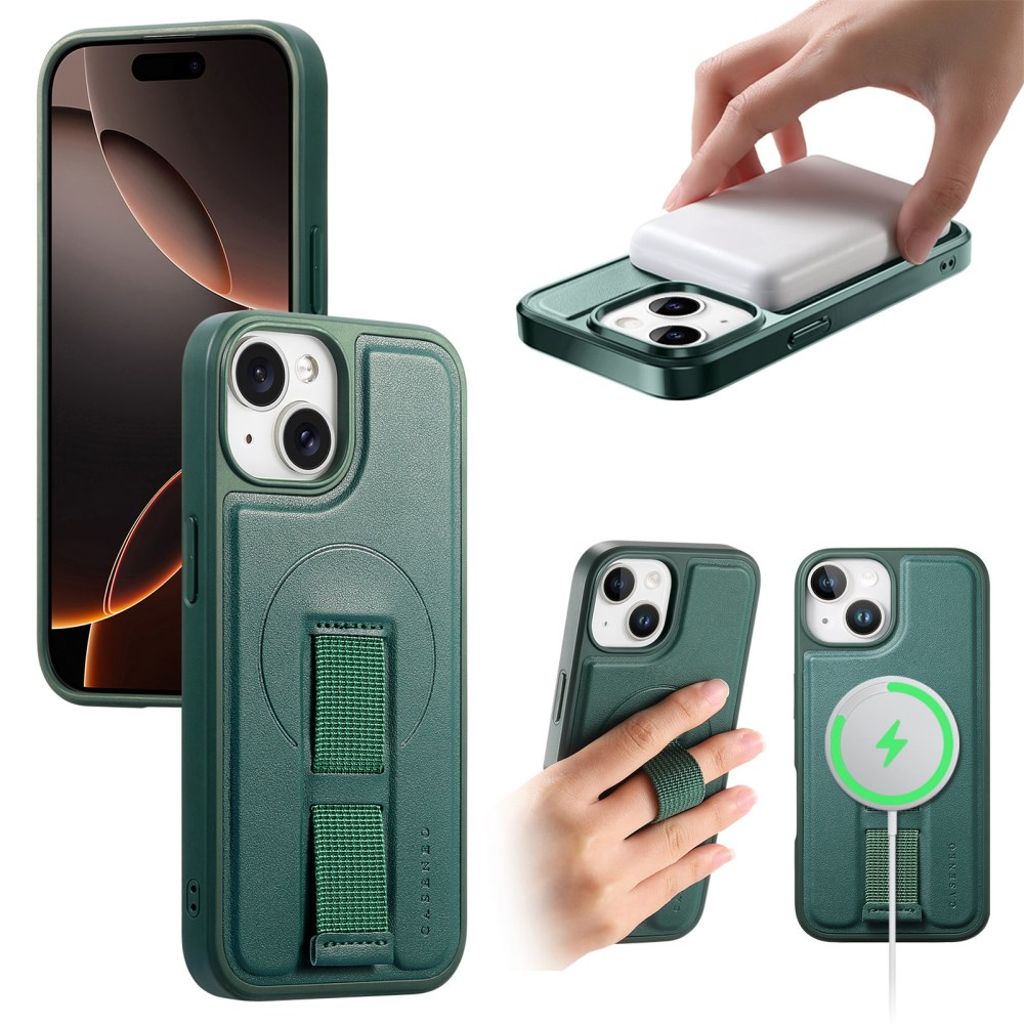 CASENEO iPhone 14/13 MagSafe Case - Green — CASENEO