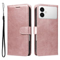 Samsung Galaxy S26 Edge Cover with Carrying strap - Rose gold
