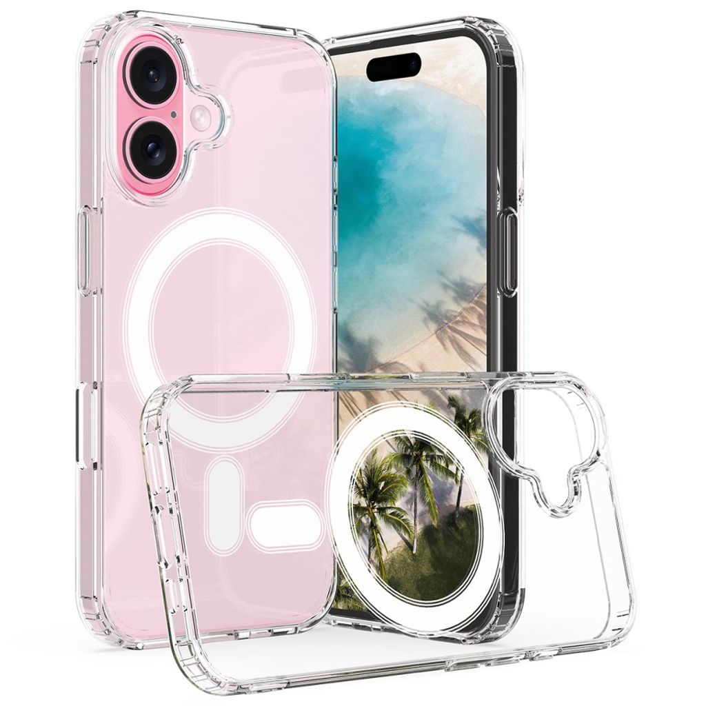 iPhone 16 Case MagSafe Compatible - Transparent