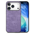 Case in PU-leather iPhone 18 Pro Max, iPhone 17 Pro Max - Purple — Övrigt
