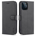 AZNS iPhone 13 mini Wallet Cover Stand – Black