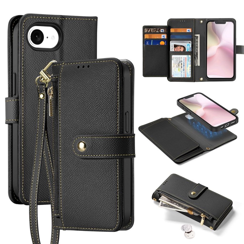 DUX DUCIS iPhone 17e/16e Wallet Cover - Transparent — DUX