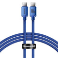 Baseus CAJY000603 USB-C - USB-C PD cable 100W 5A 480Mb/s 1.2m - blue — Baseus