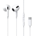 Baseus Encok c17 USB-C Wired In-Ear Headphones with microphone - White — Baseus