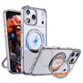iPhone 18 Pro/17 Pro MagSafe Case with Rotating Kickstand - Transparent — Övrigt