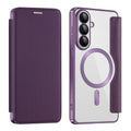 Samsung Galaxy S26 Plus Wallet Cover RFID Blocking - Dark Purple