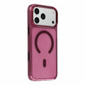 JAUCASE iPhone 18 Pro Max/17 Pro Max MagSafe Case - Transparent/Purple — JAUCASE