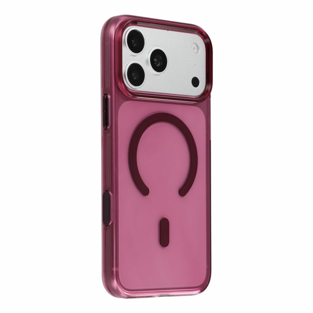 JAUCASE iPhone 18 Pro Max/17 Pro Max MagSafe Case - Transparent/Purple — JAUCASE